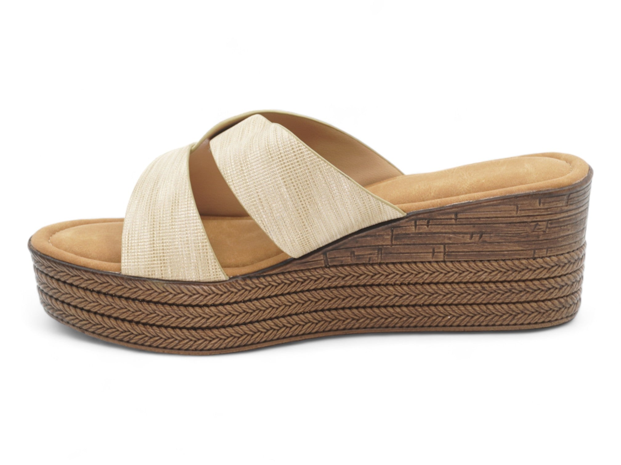 Women's Gold Giselle Wedge