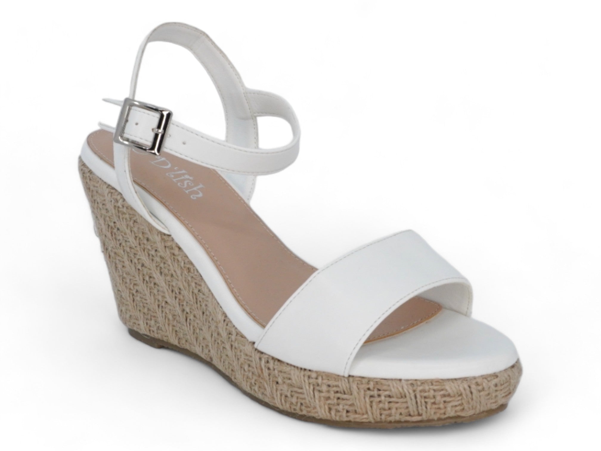 Women's White Sarina Wedge