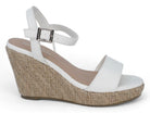 Women's White Sarina Wedge