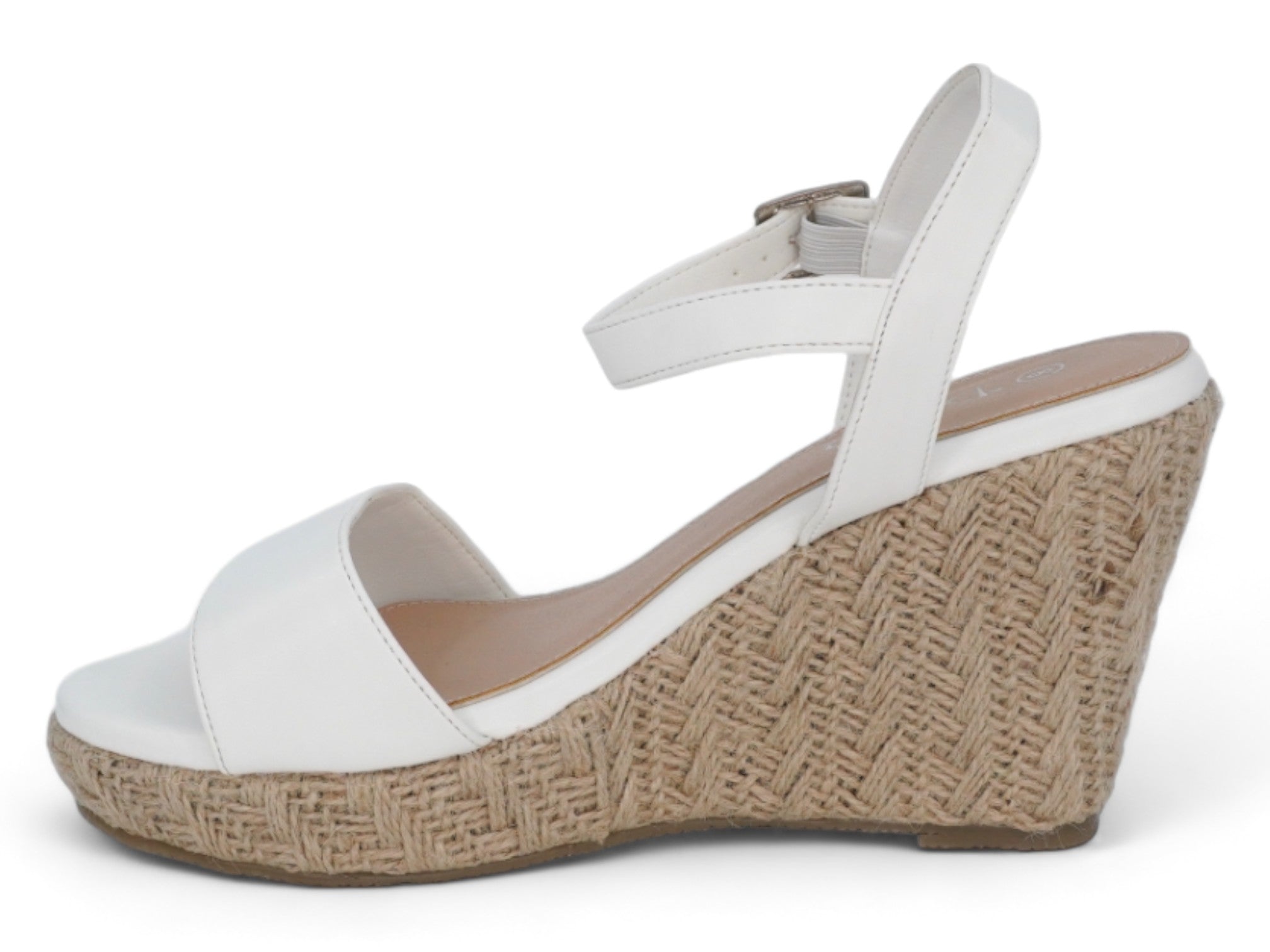 Women's White Sarina Wedge
