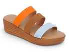 Women's Orange & Blue Everly Wedge