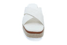 Women's White Paisley Wedge