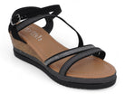 Women's Black Kali Wedge