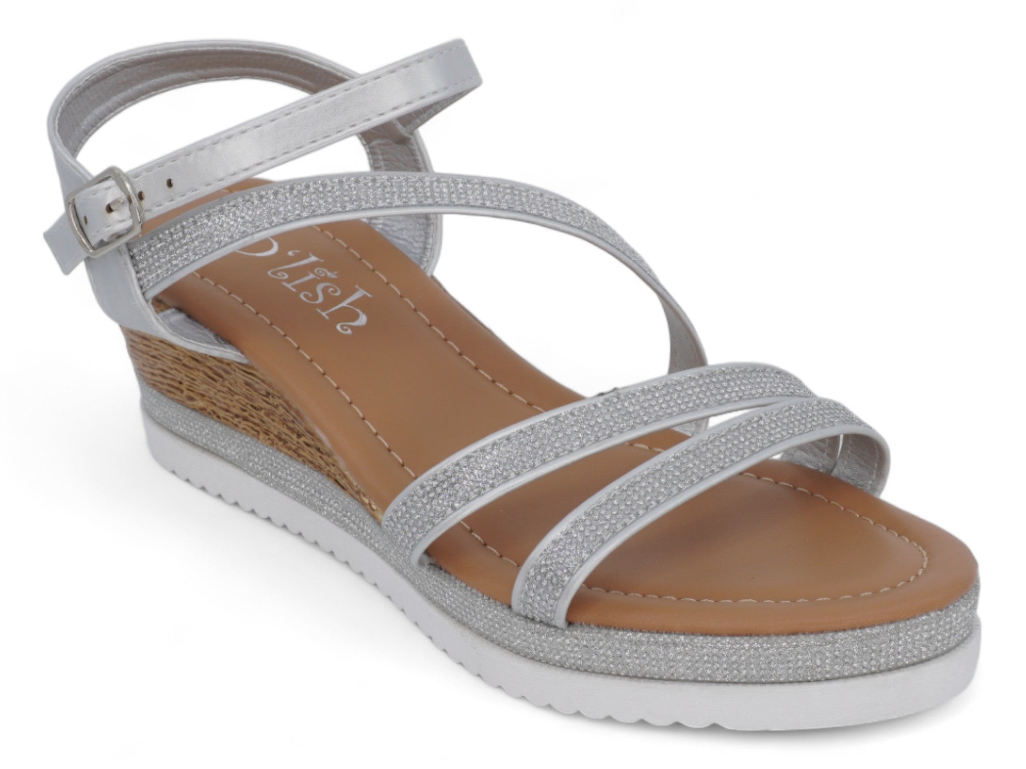 Women's Silver Kali Wedge