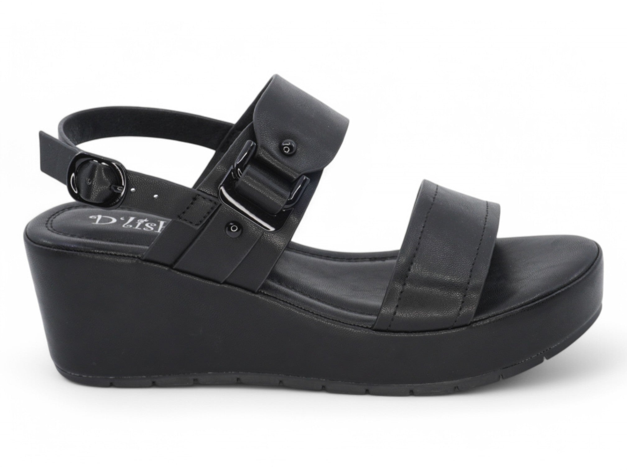 Women's Black Arden Wedge