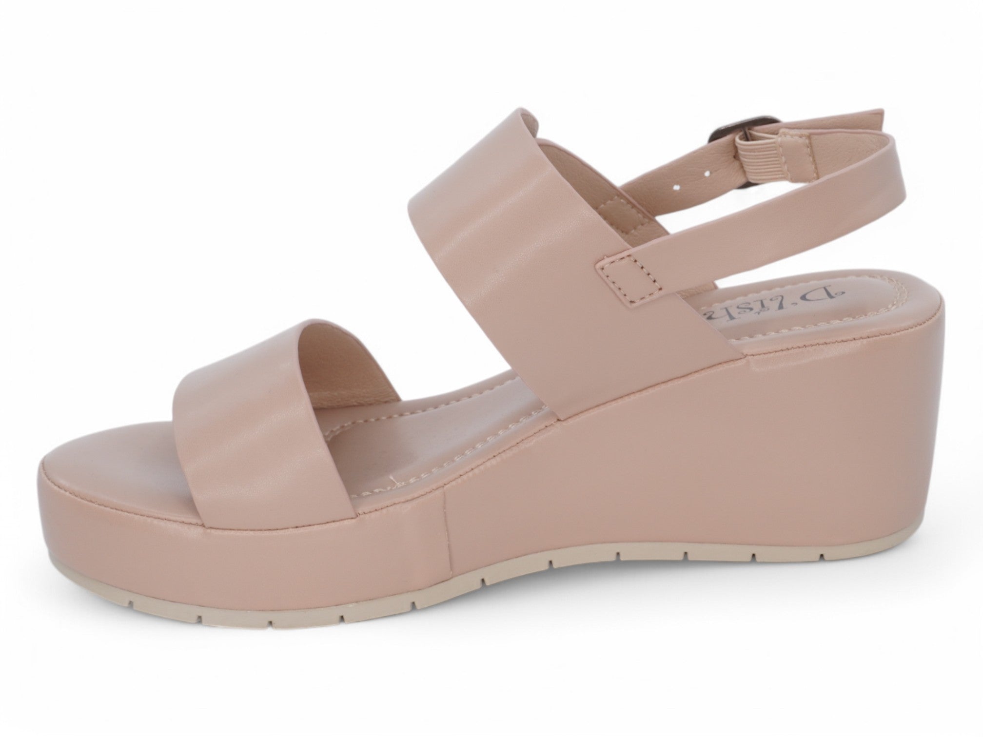Women's Nude Arden Wedge