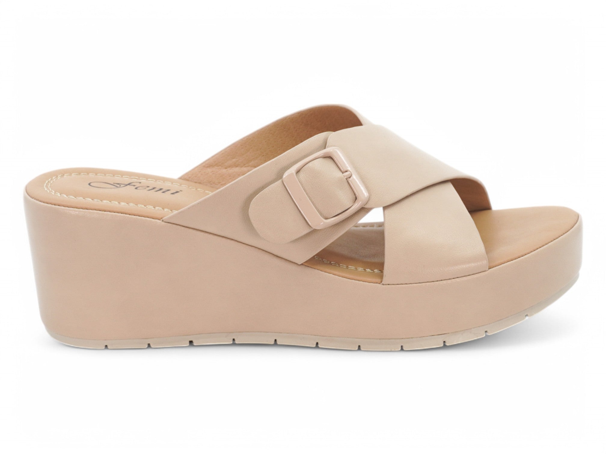 Women's Nude Ruby Wedge