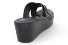 Women's Black Ruby Wedge