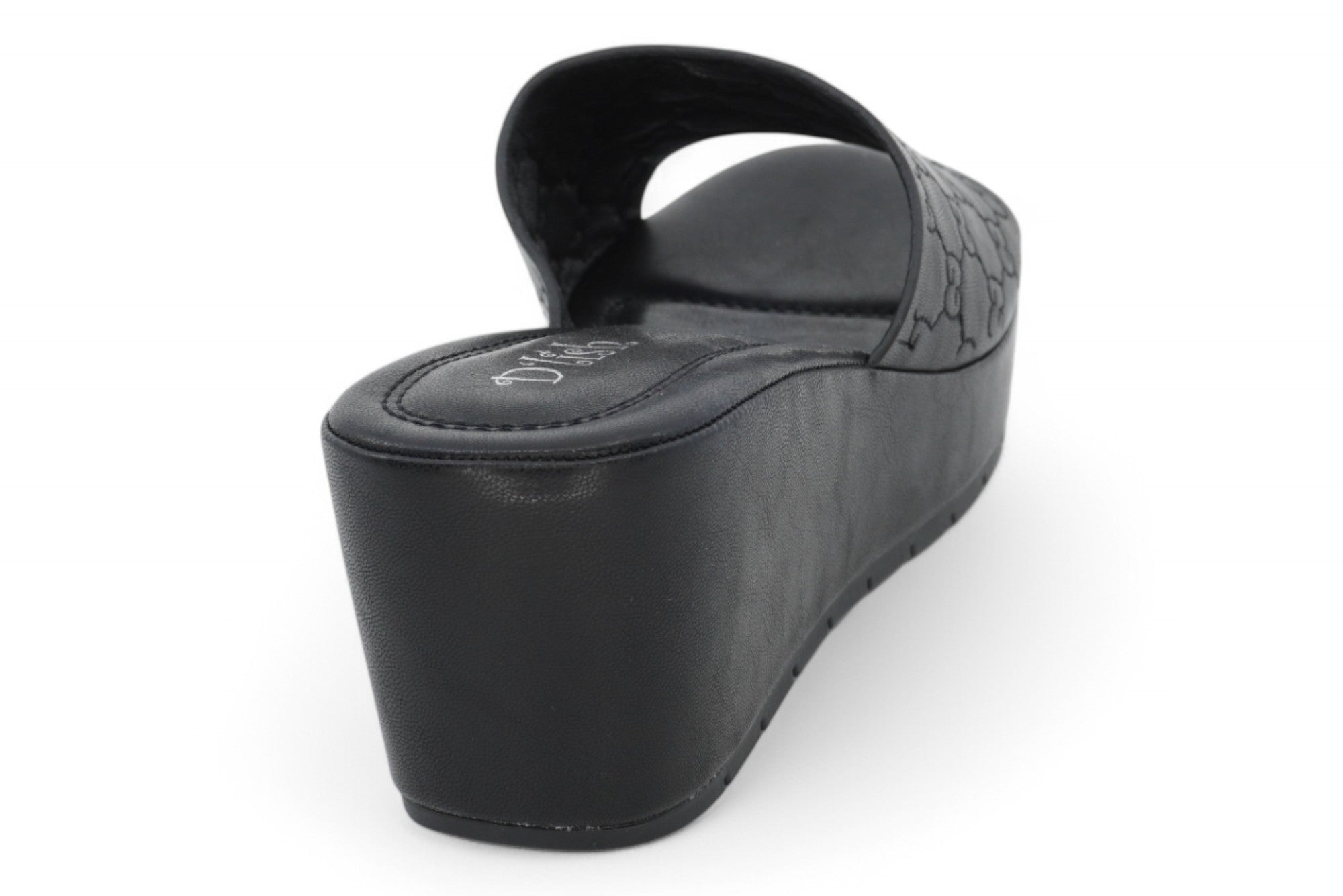 Women's Black Calandra Wedge