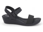 Women's Black Brie Comfort Wedge