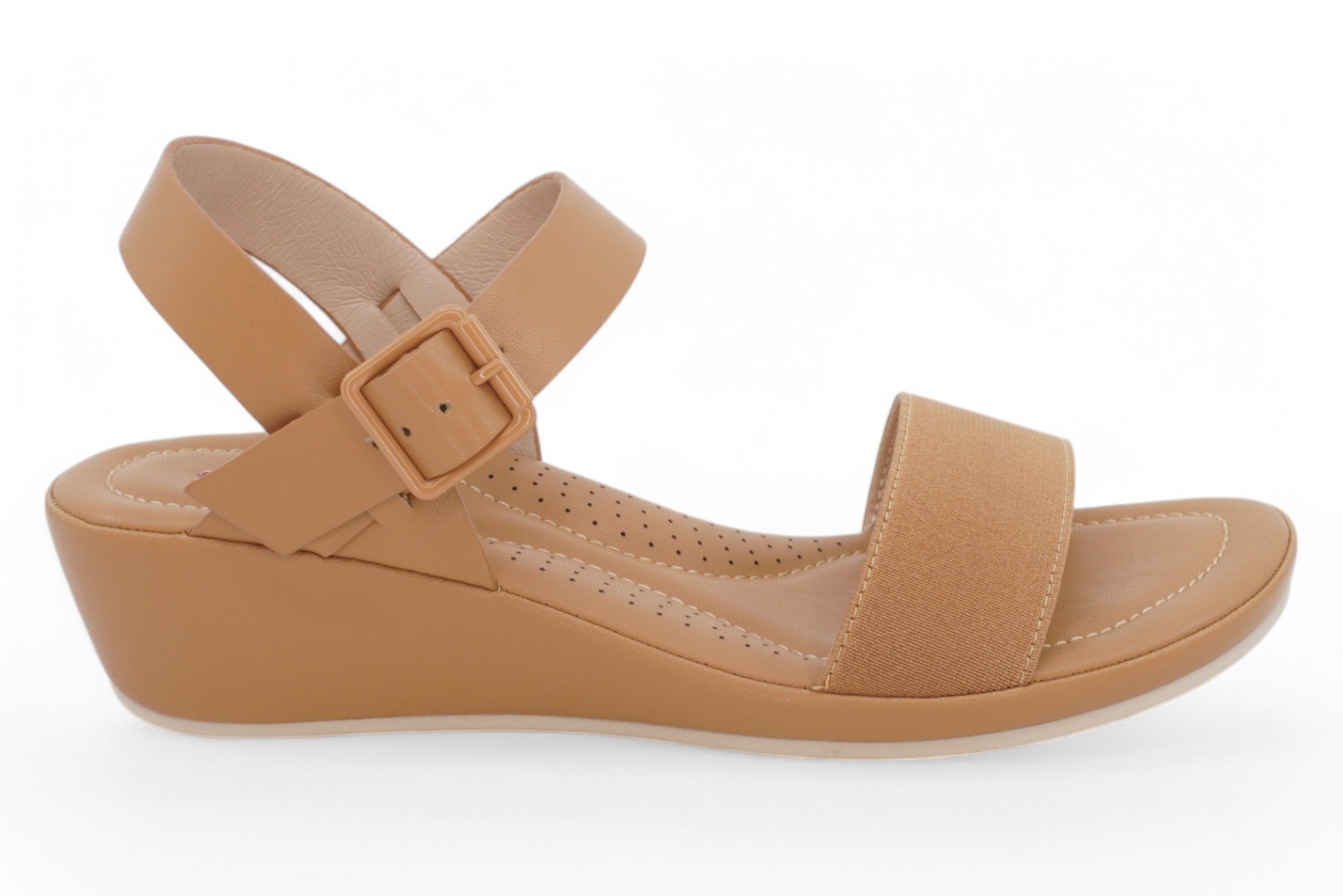Women's Tan Brie Comfort Wedge