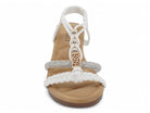 Women's White Kiara Wedge