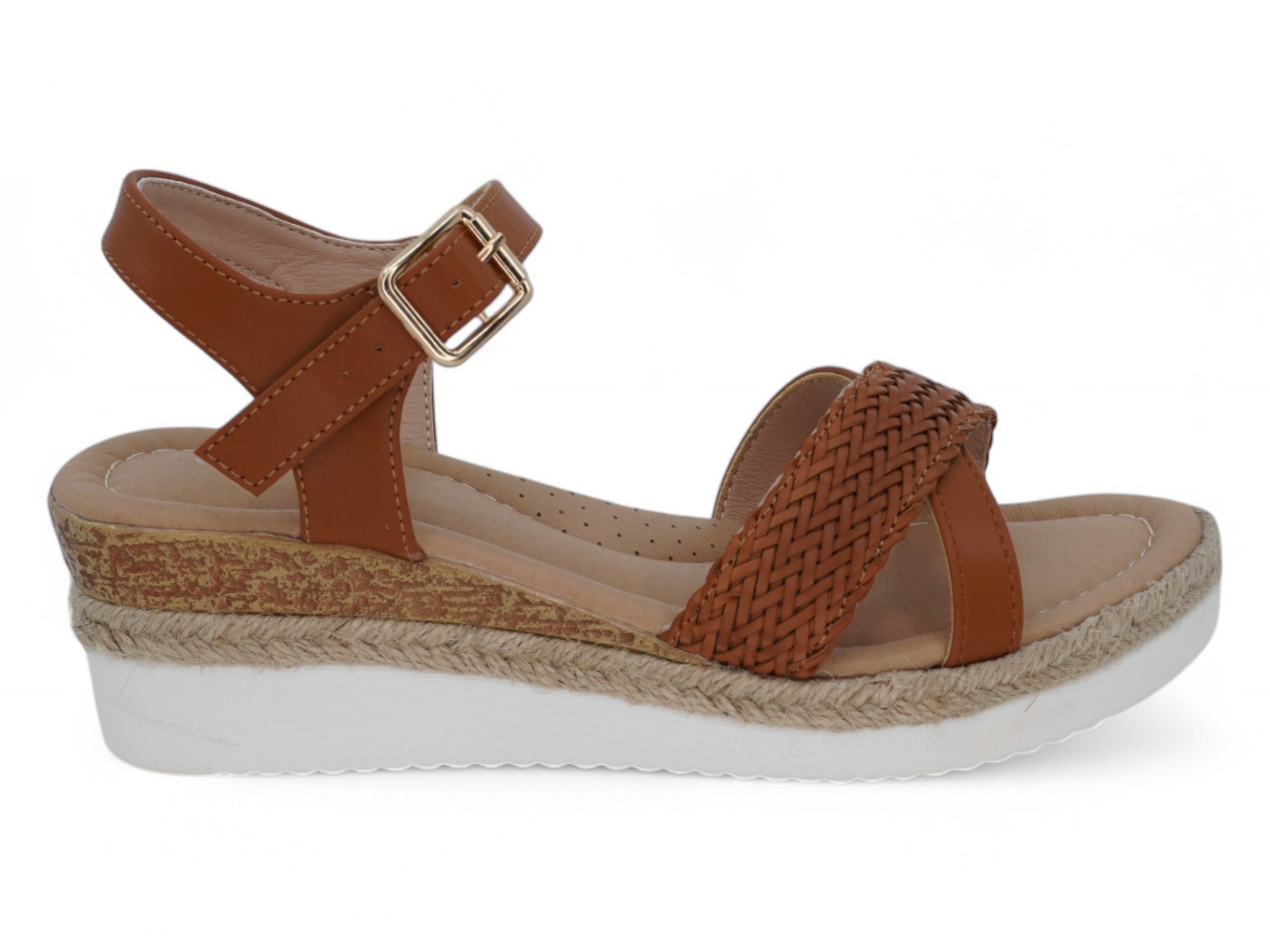 Women's Cognac Una Wedge