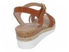 Women's Cognac Una Wedge