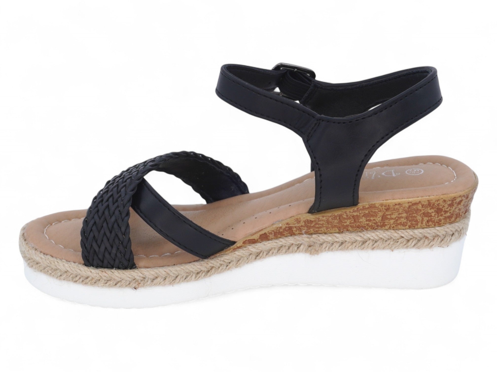 Women's Black Una Wedge