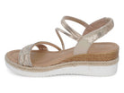 Women's Champagne Alexia Wedge