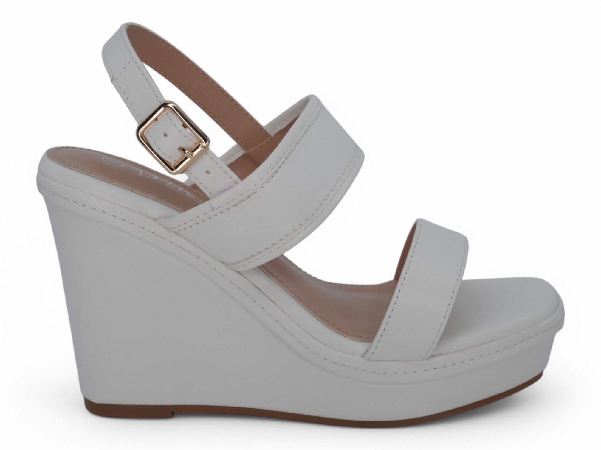 Women's White Tori Wedge