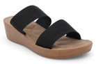 Women's Black Kaori Wedge