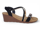 Women's Black Soraya Wedge