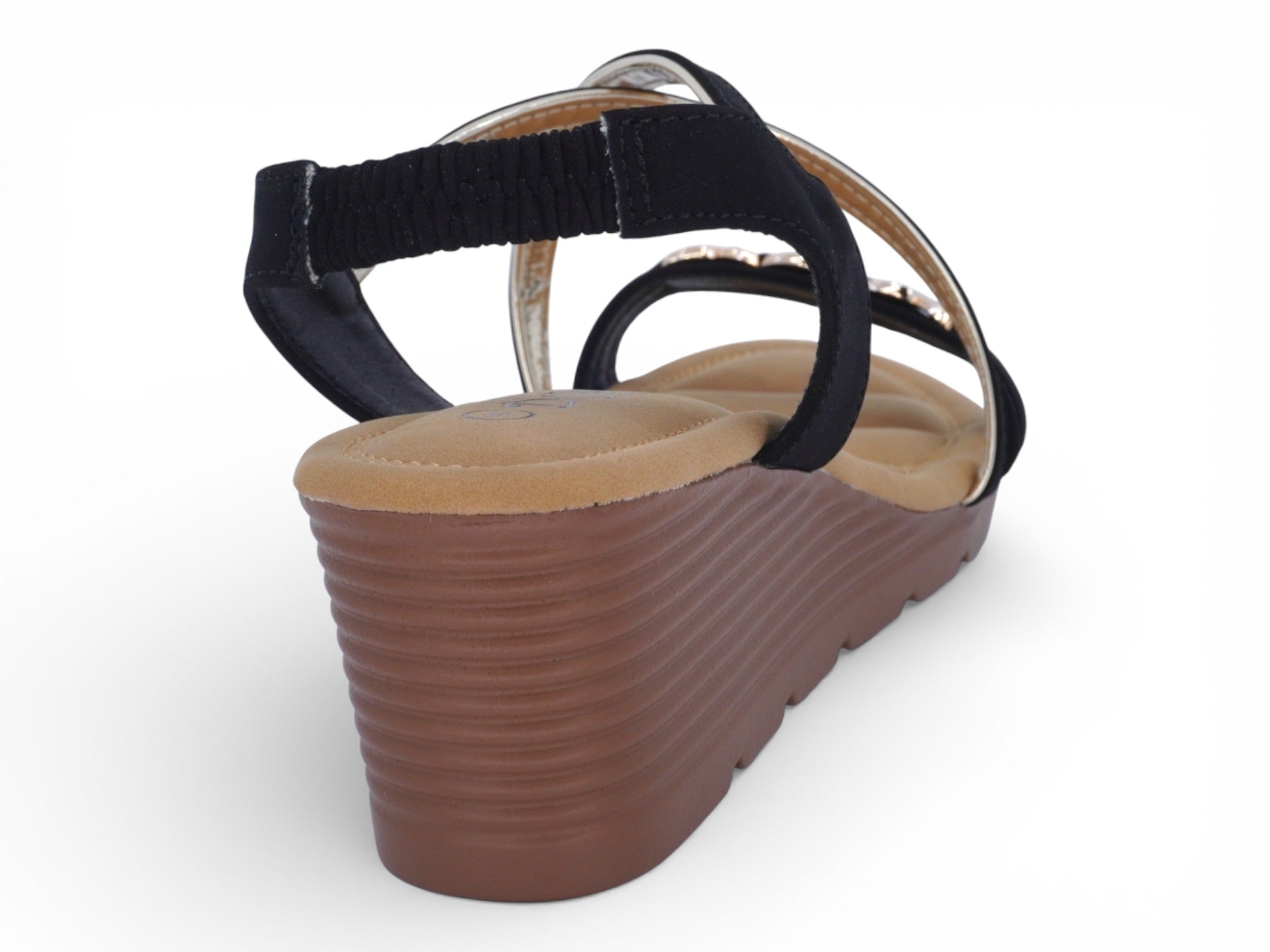 Women's Black Soraya Wedge