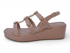 Women's Tan Dolores Gladiator Wedge
