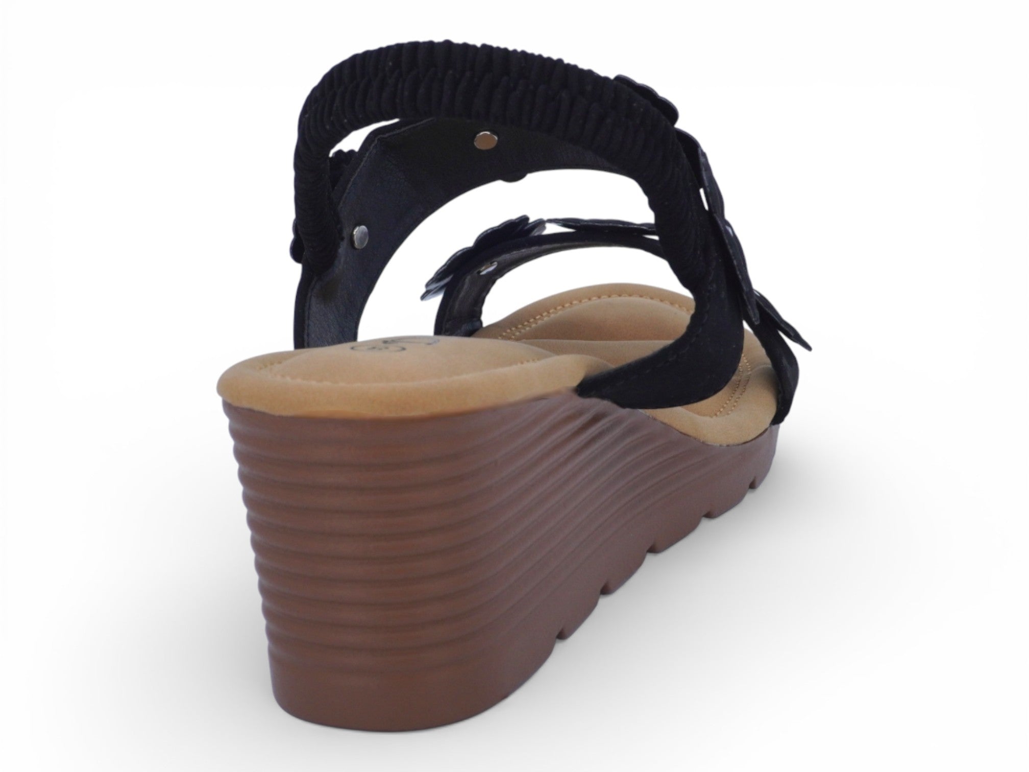 Women's Black Marigold Wedge