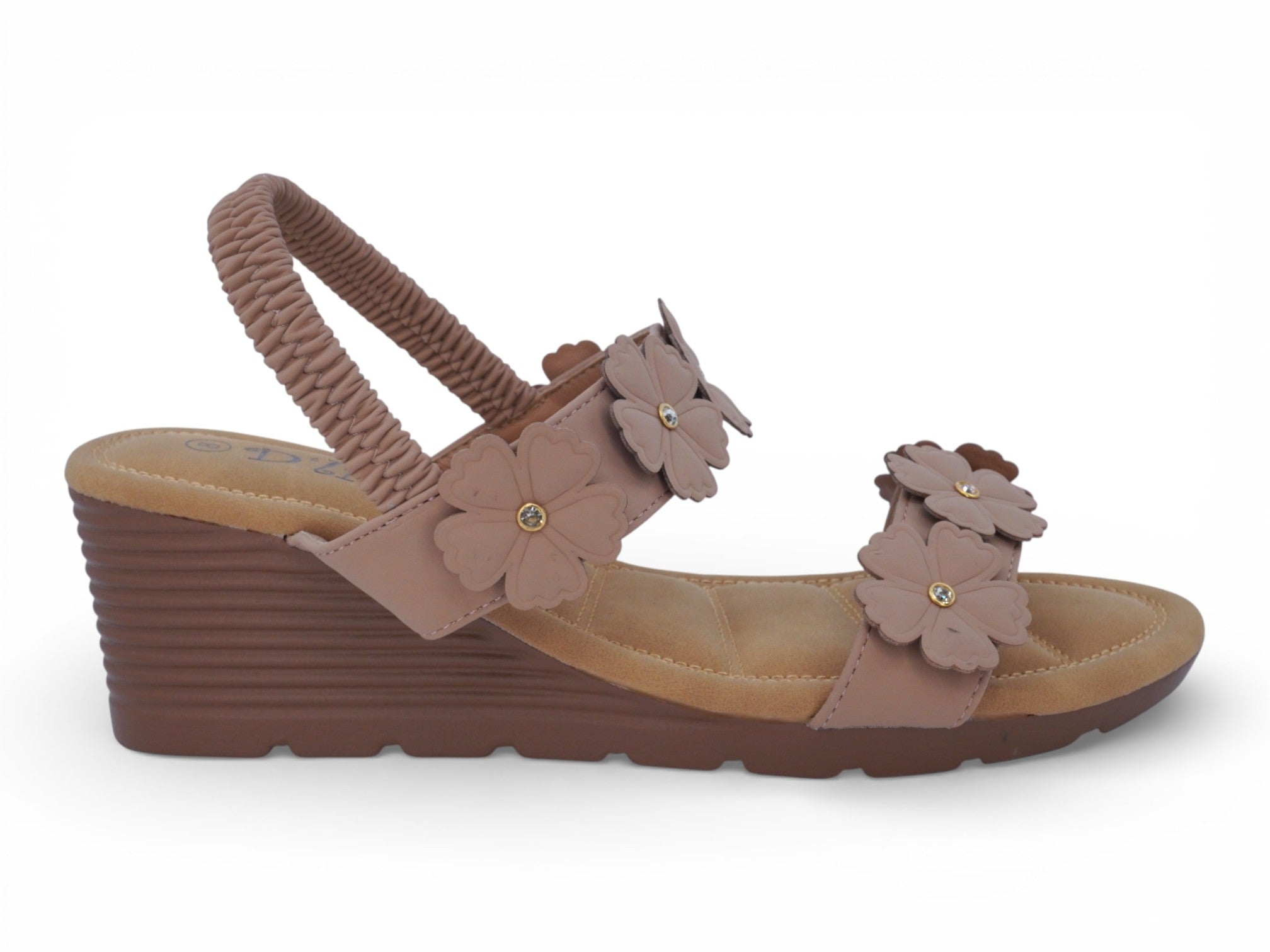 Women's Tan Marigold Wedge