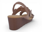 Women's Tan Marigold Wedge