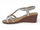 Women's Gold Shayla Wedge