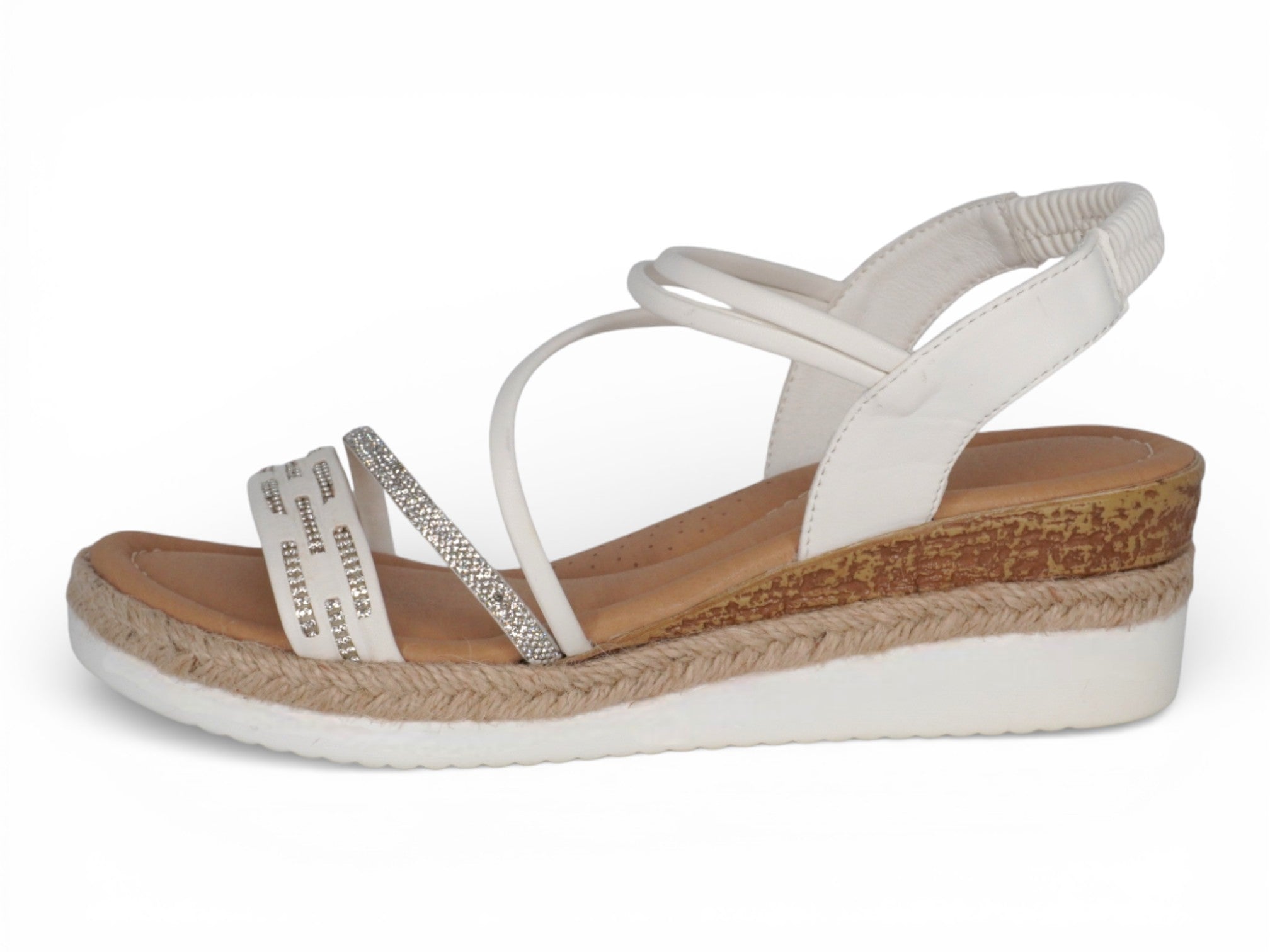 Women's White Alexia Wedge