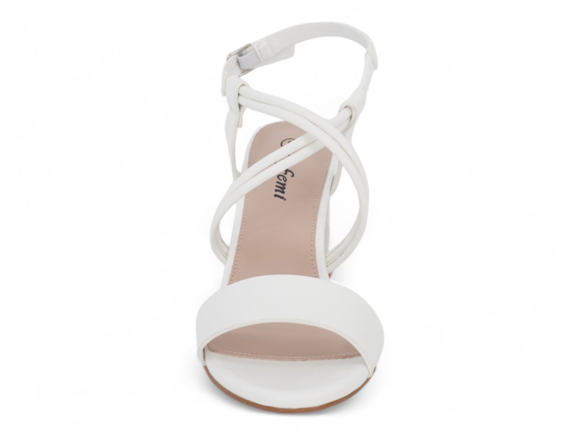 Women's White Indeera Heel