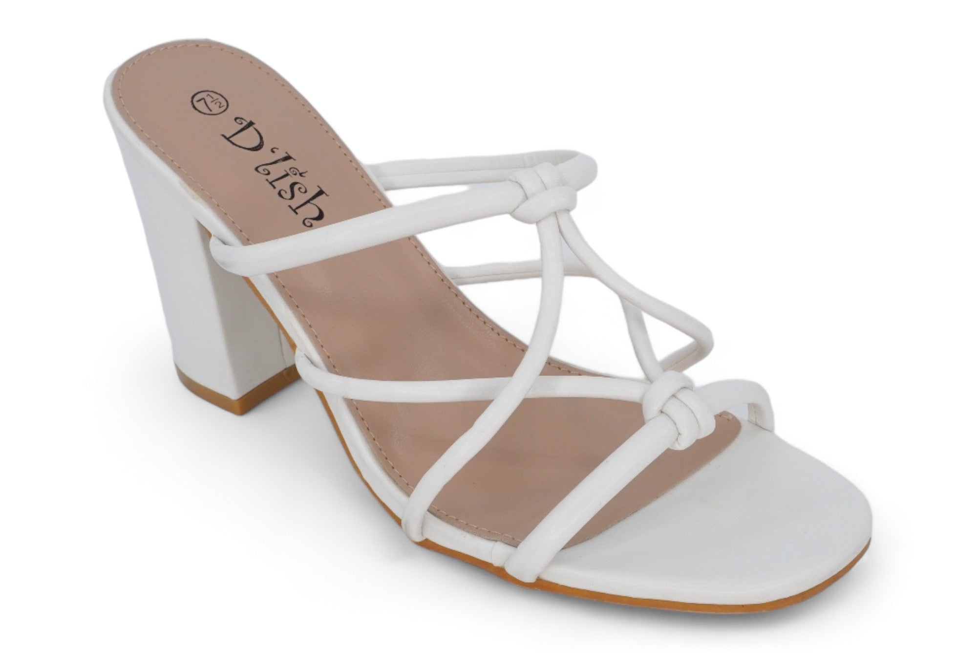 Women's White Joanne Heel