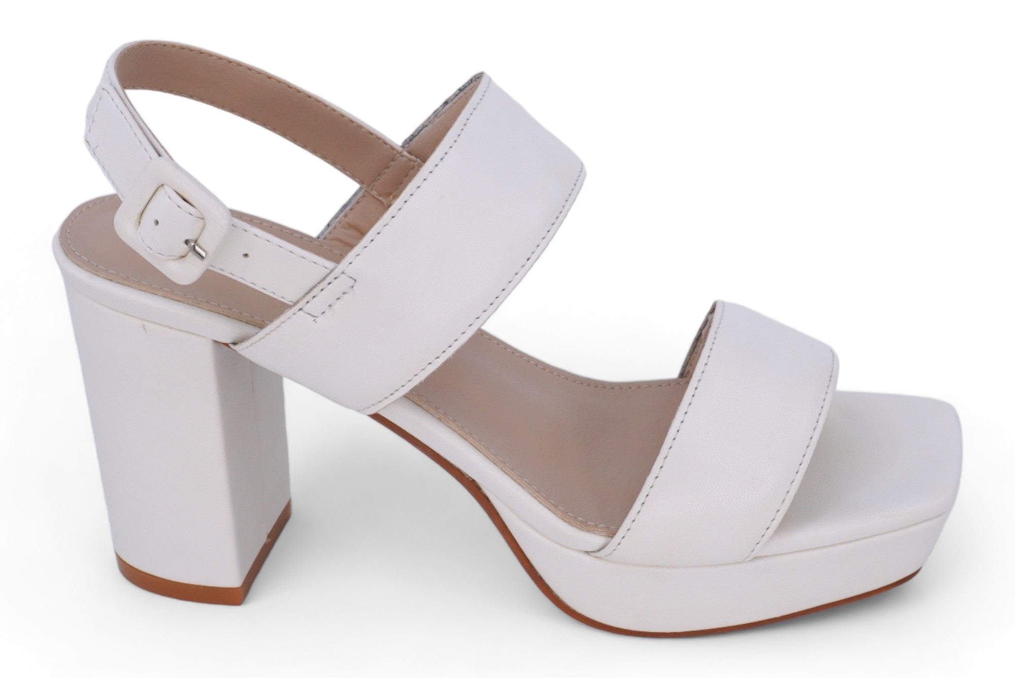 Women's White May Heel