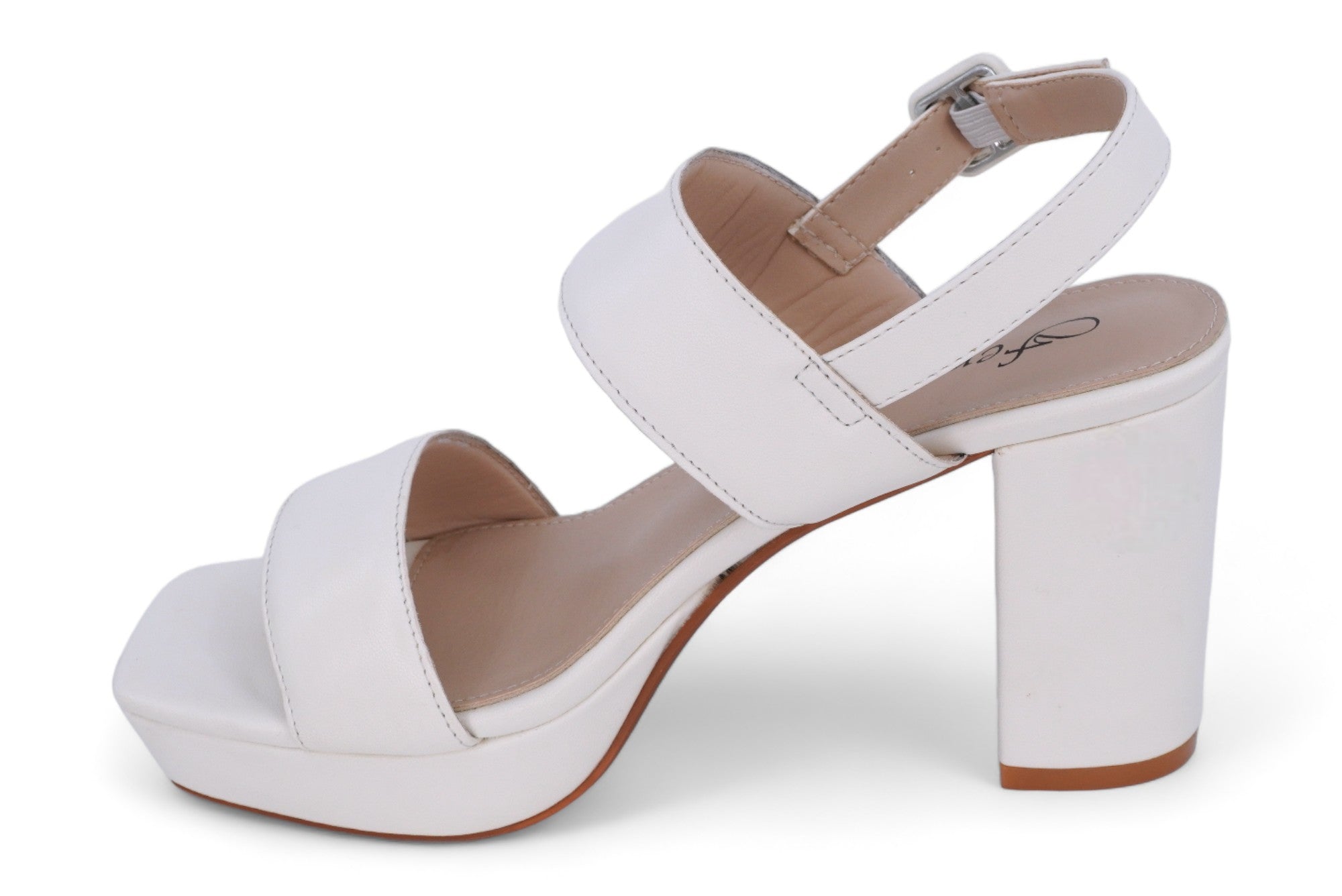 Women's White May Heel