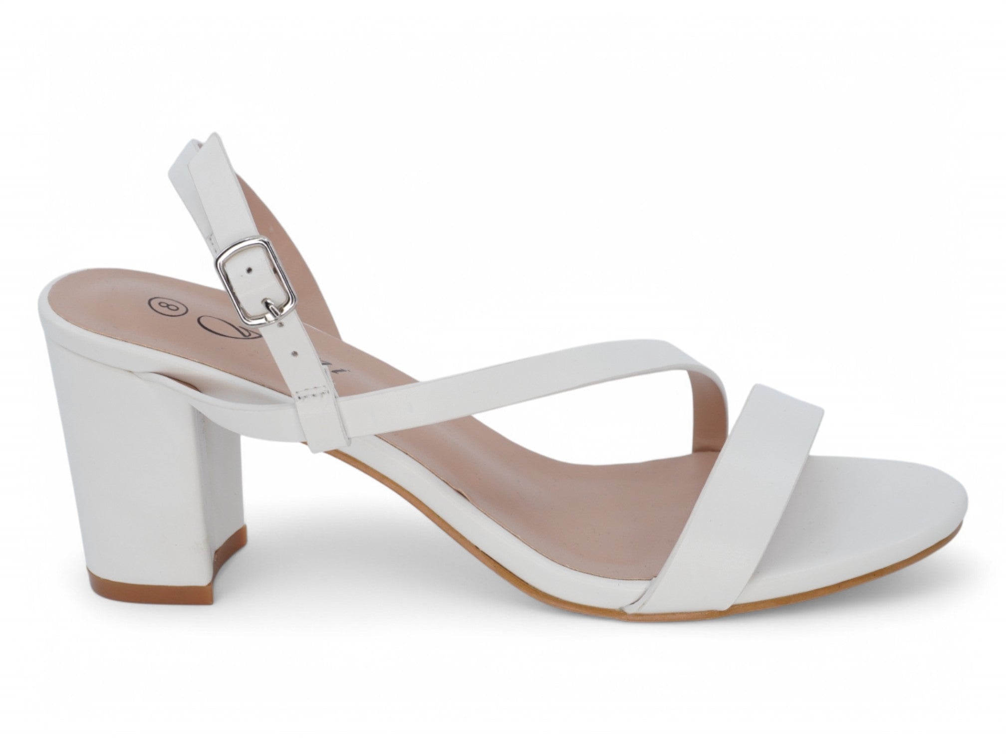 Women's White Maeve Heel