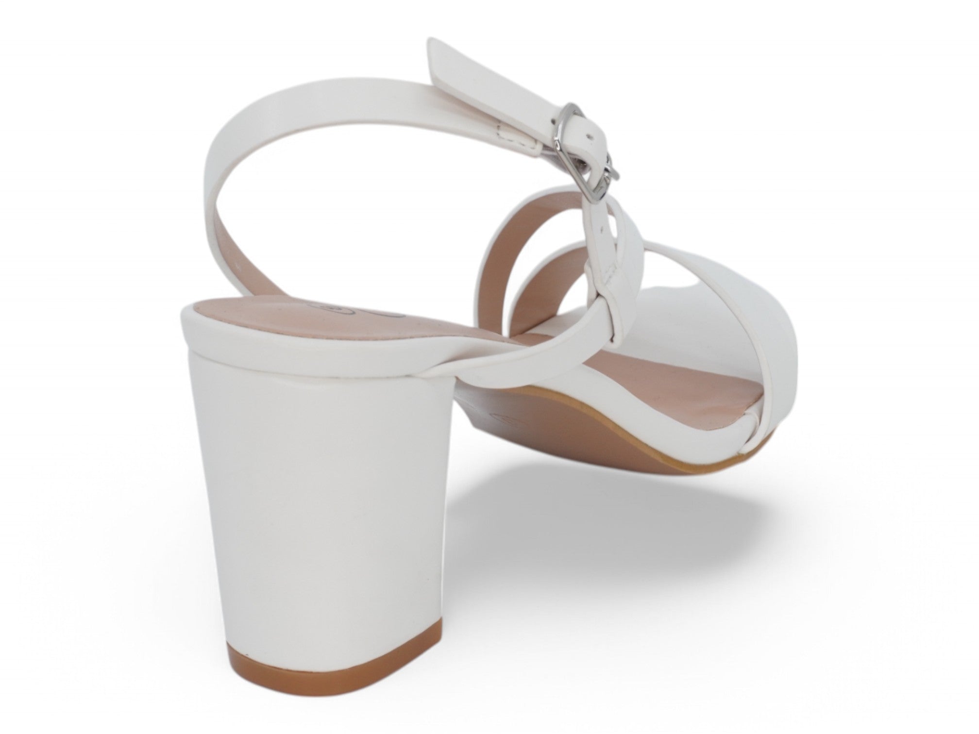 Women's White Maeve Heel