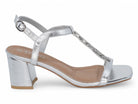 Women's Silver Danielle Sandal