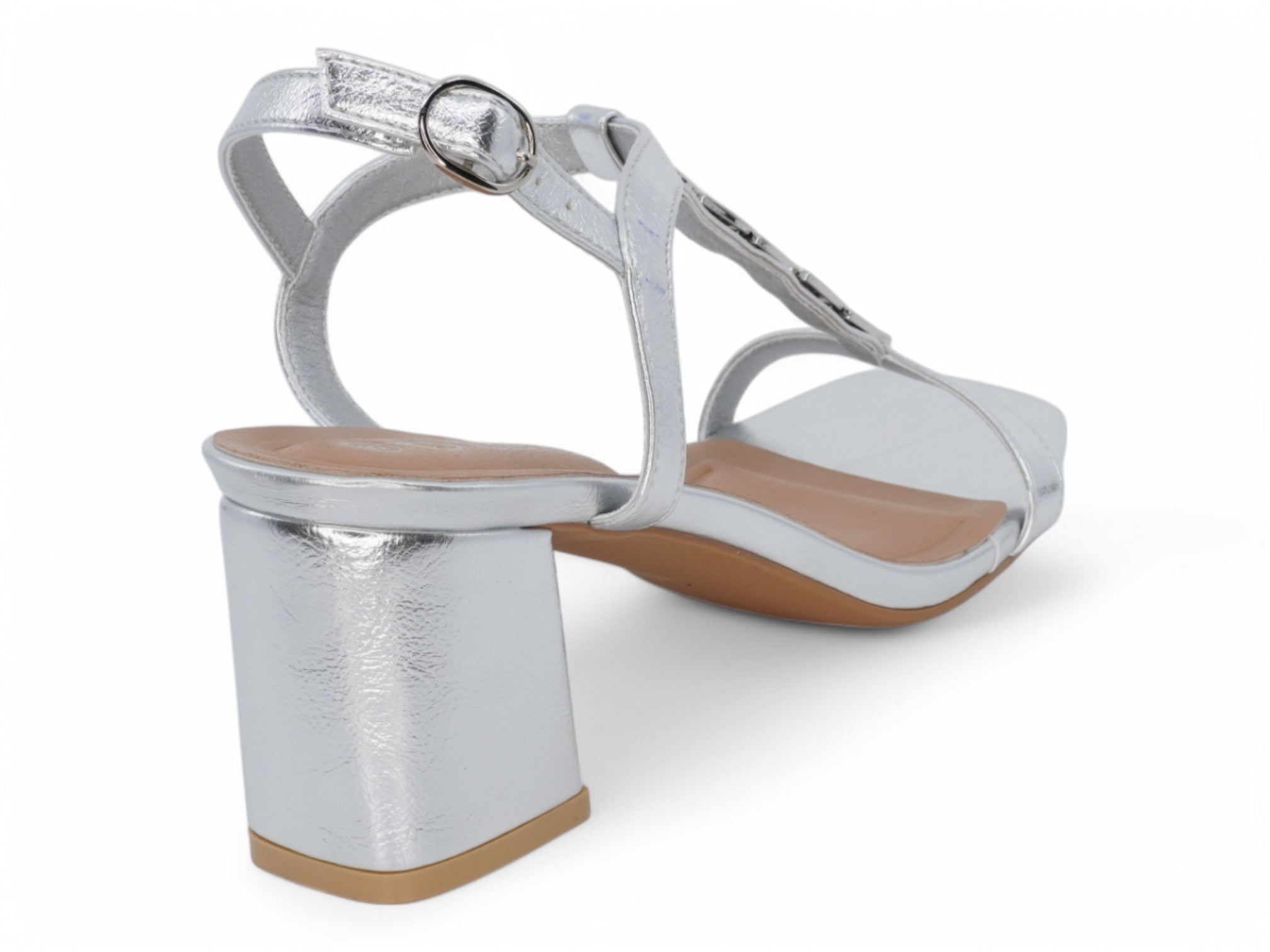 Women's Silver Danielle Sandal