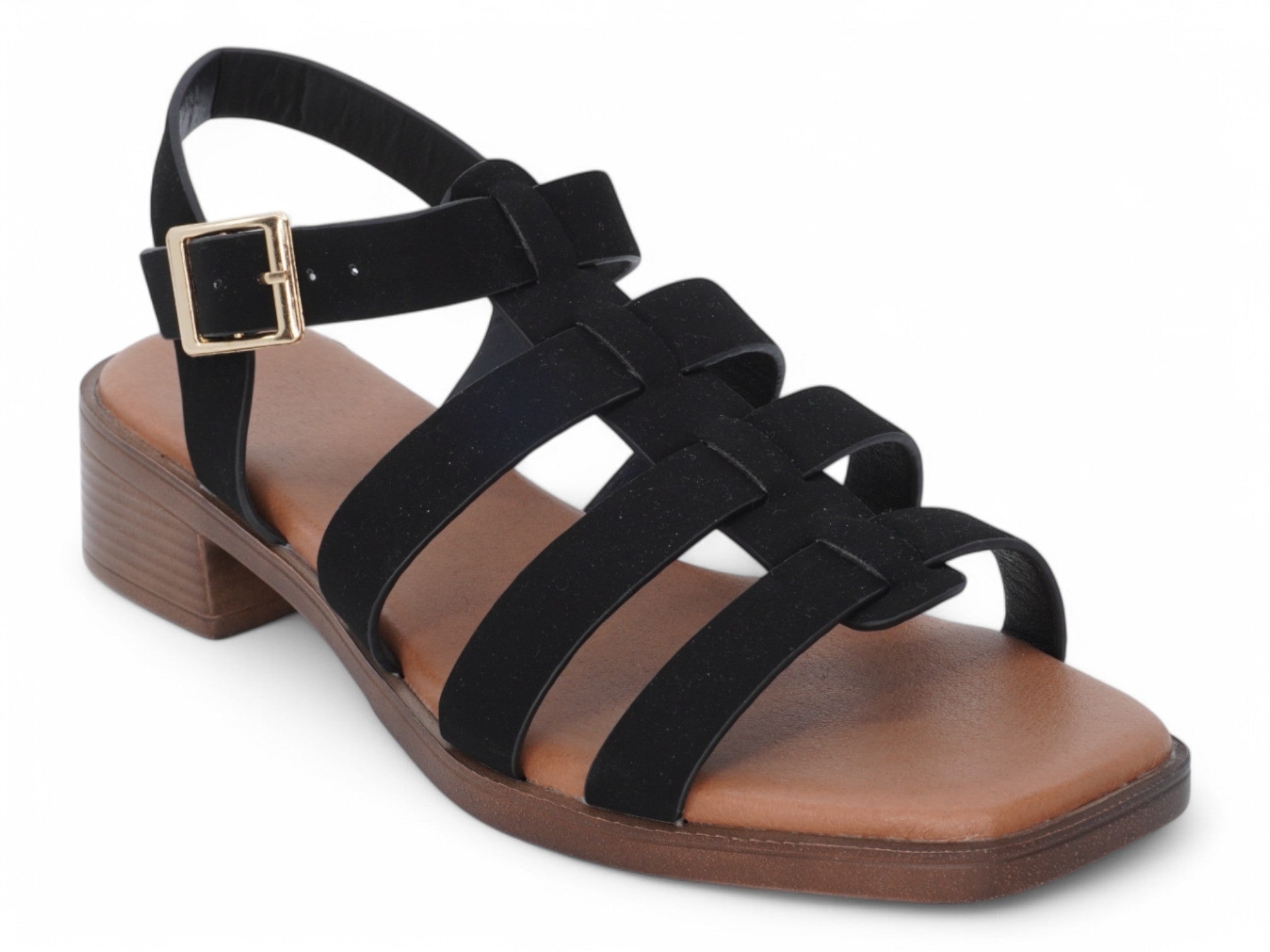 Women's Black Gladiator Sandal