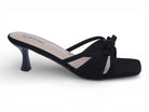 Women's Black Poppy Kitten Heel