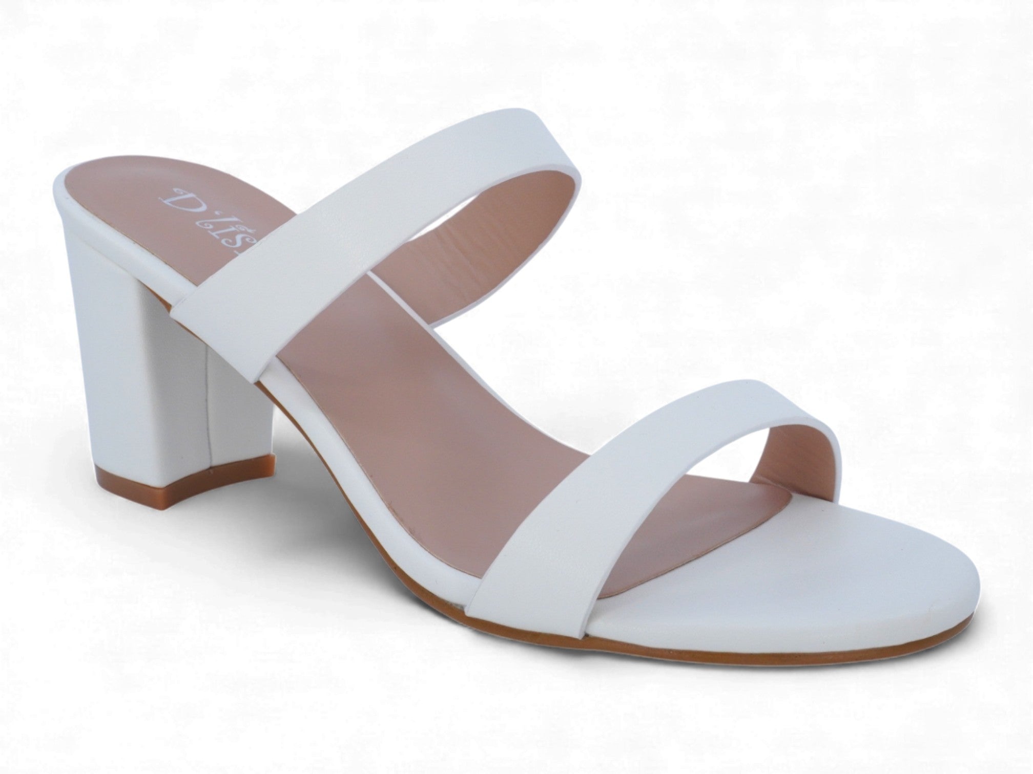 Women's White Diandra Heel