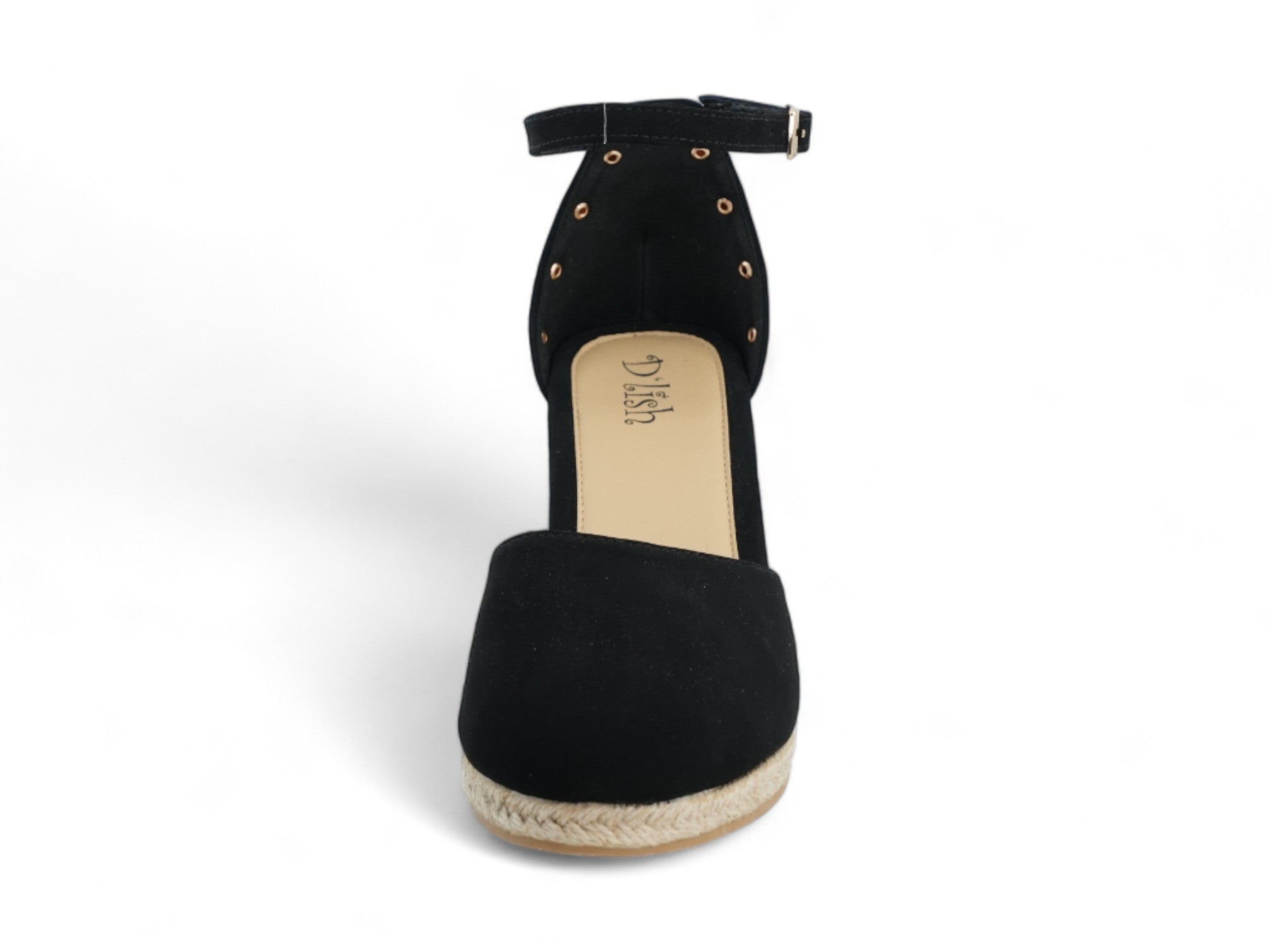 Women's Black Rylie Espadrille Wedge