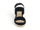 Women's Black Vicky Espadrille Wedge