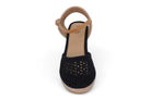Women's Black Kelsey Espadrille Wedge