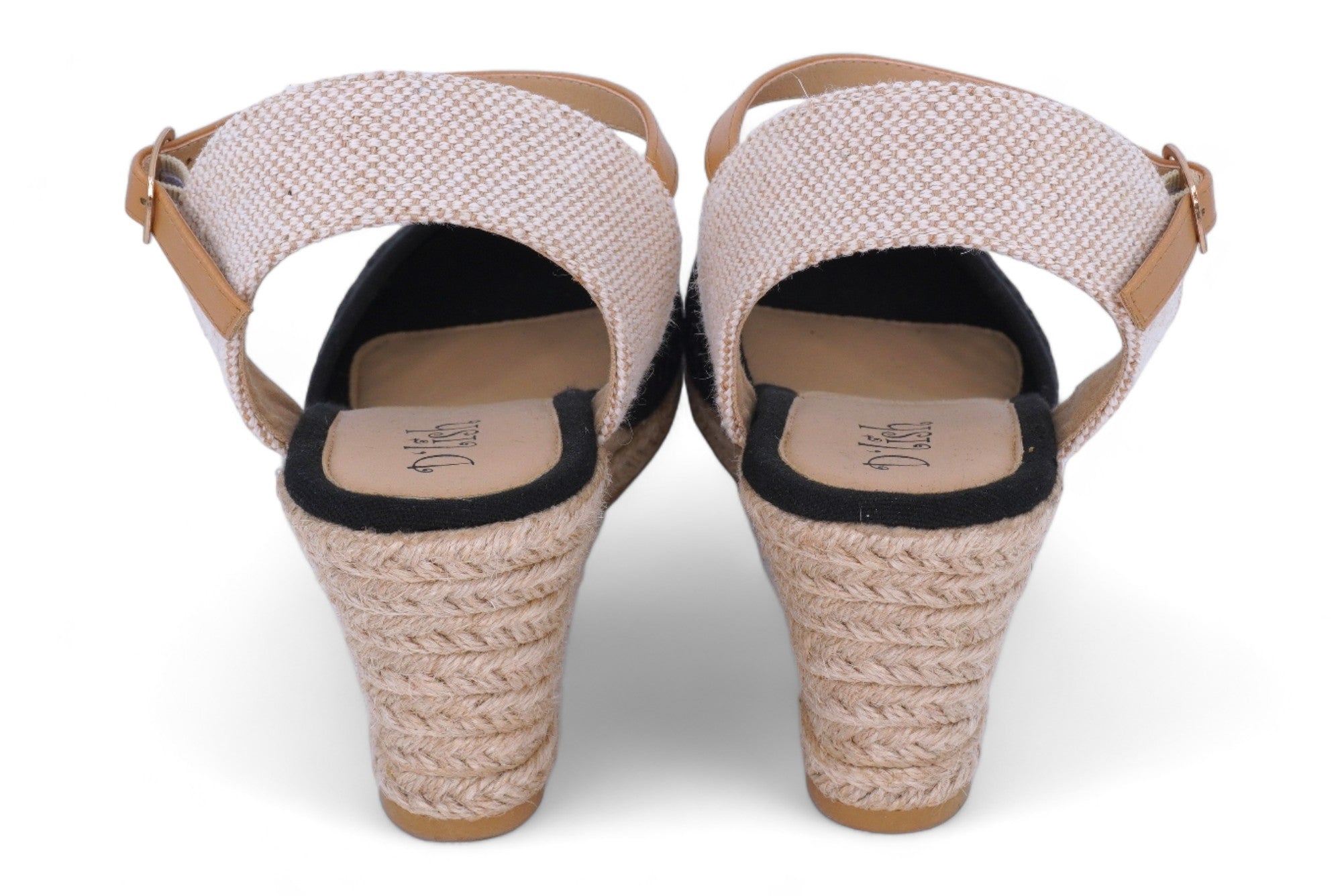 Women's Black Kelsey Espadrille Wedge