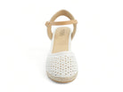 Women's Cream Kelsey Espadrille Wedge
