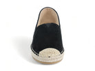 Women's Black Microfiber Espadrille