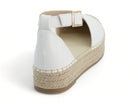 Women's White Platform Espadrille