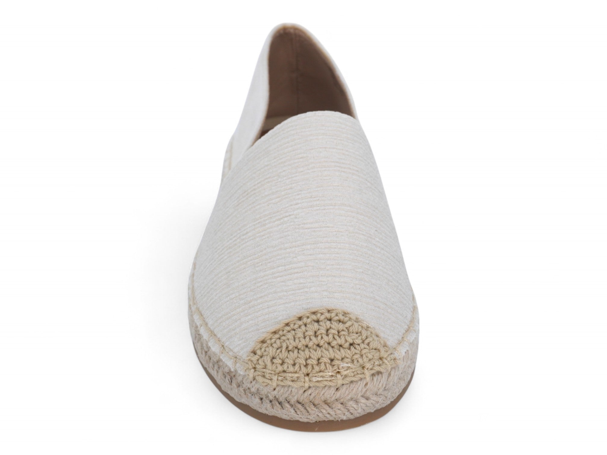 Women's Textured Champagne Espadrille