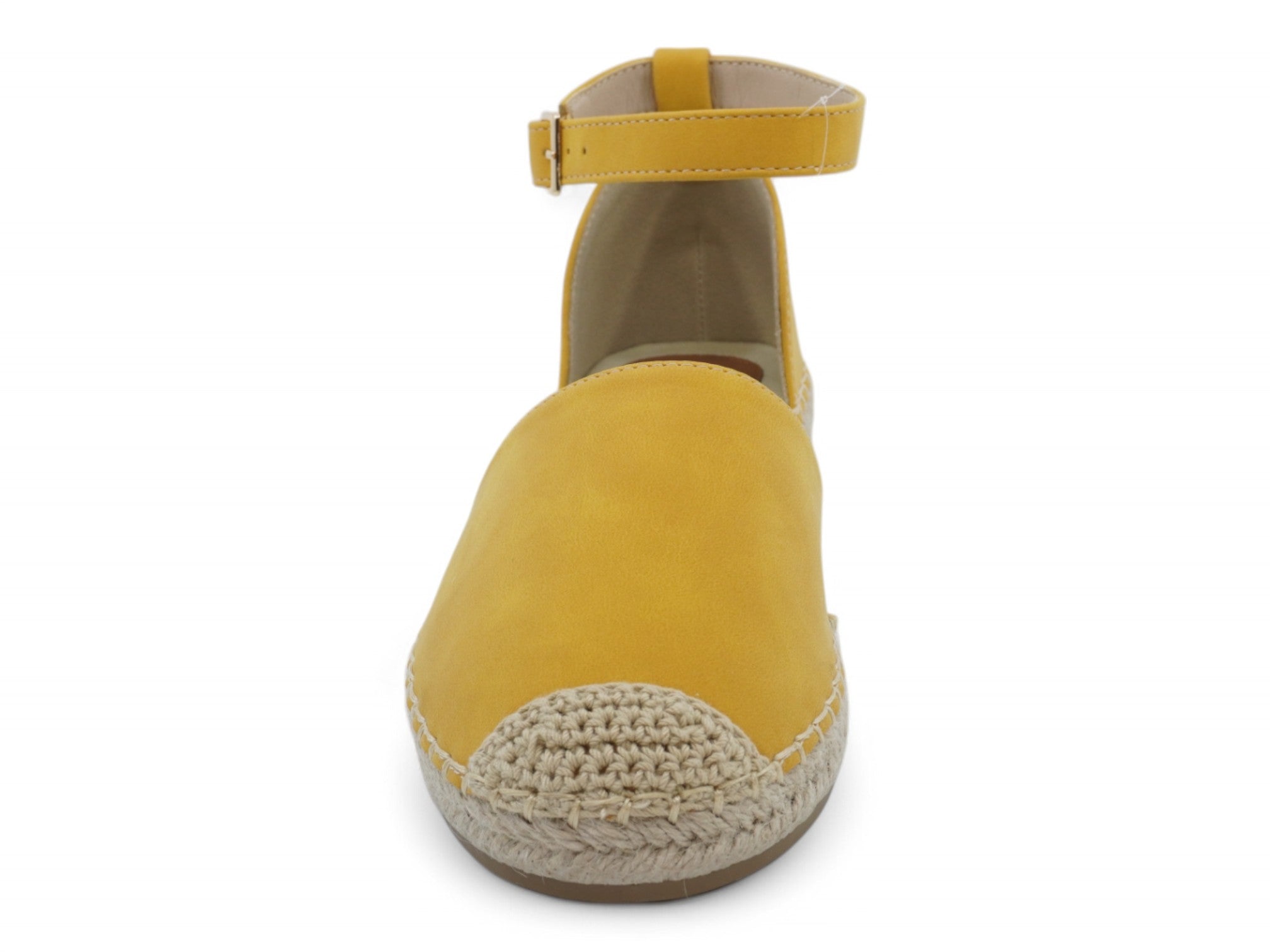 Women's Mustard Open Shank Shyla Espadrille